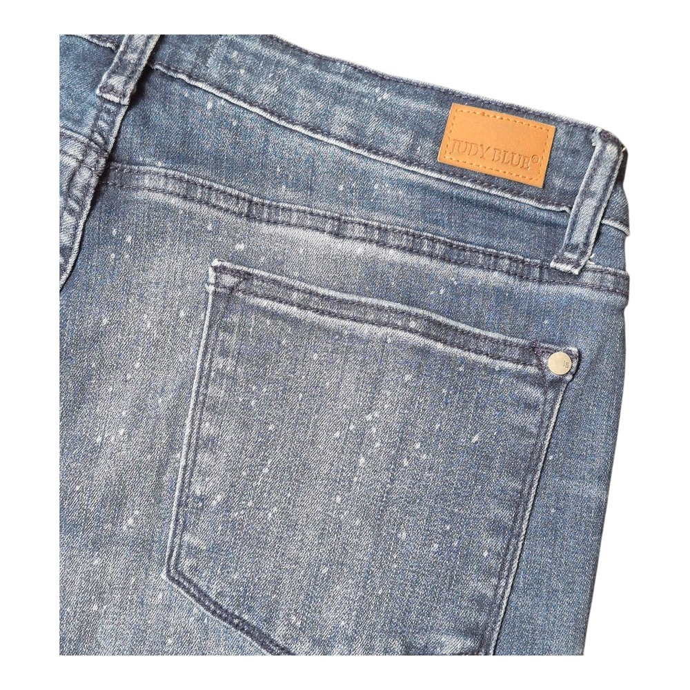 Judy Blue Relaxed Denim‎ Jeans Distressed Relaxed Fit JB88226DK-CO Women's 15/32